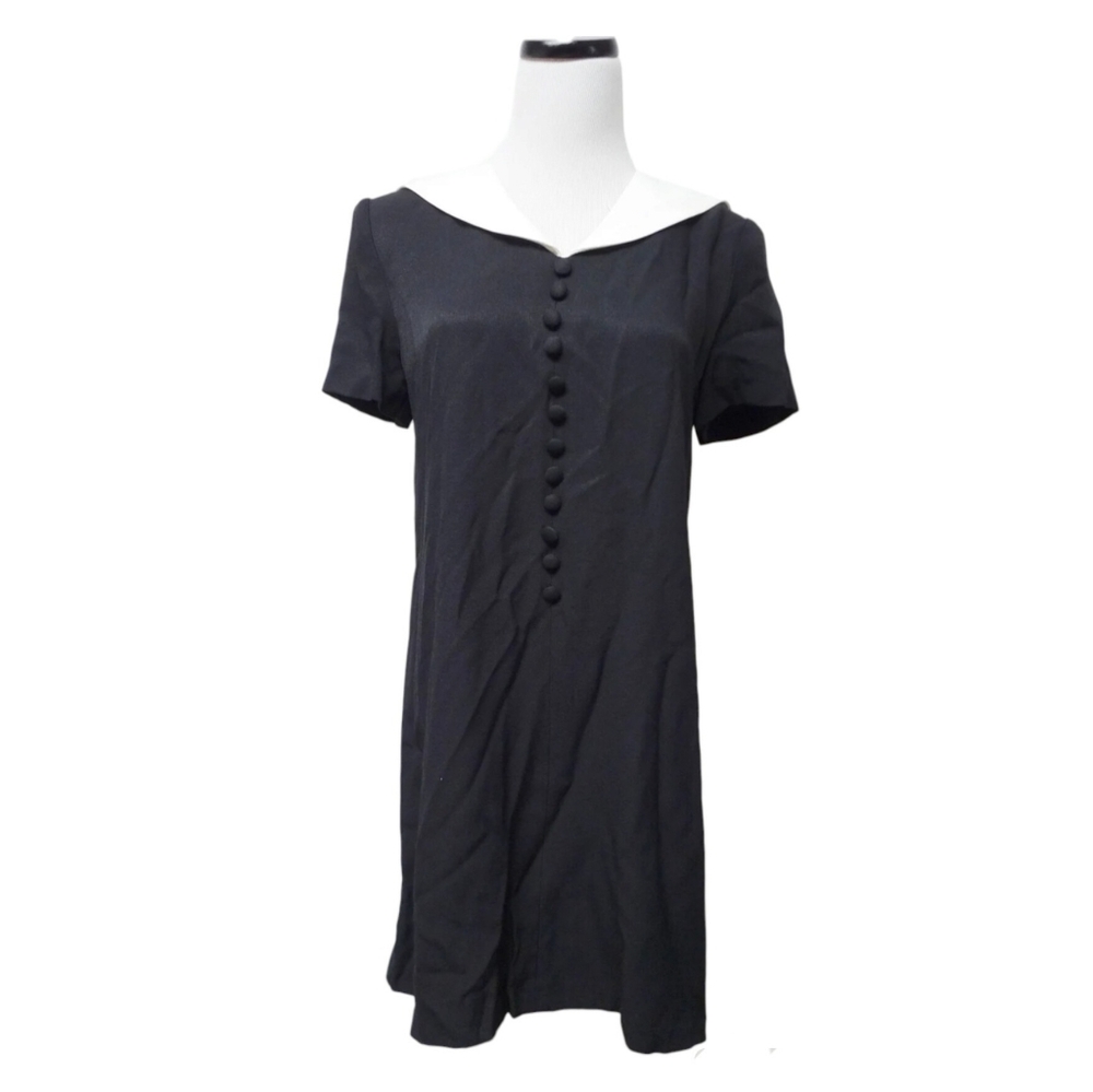 VTG 90s Taurus ll sailor collar shift dress